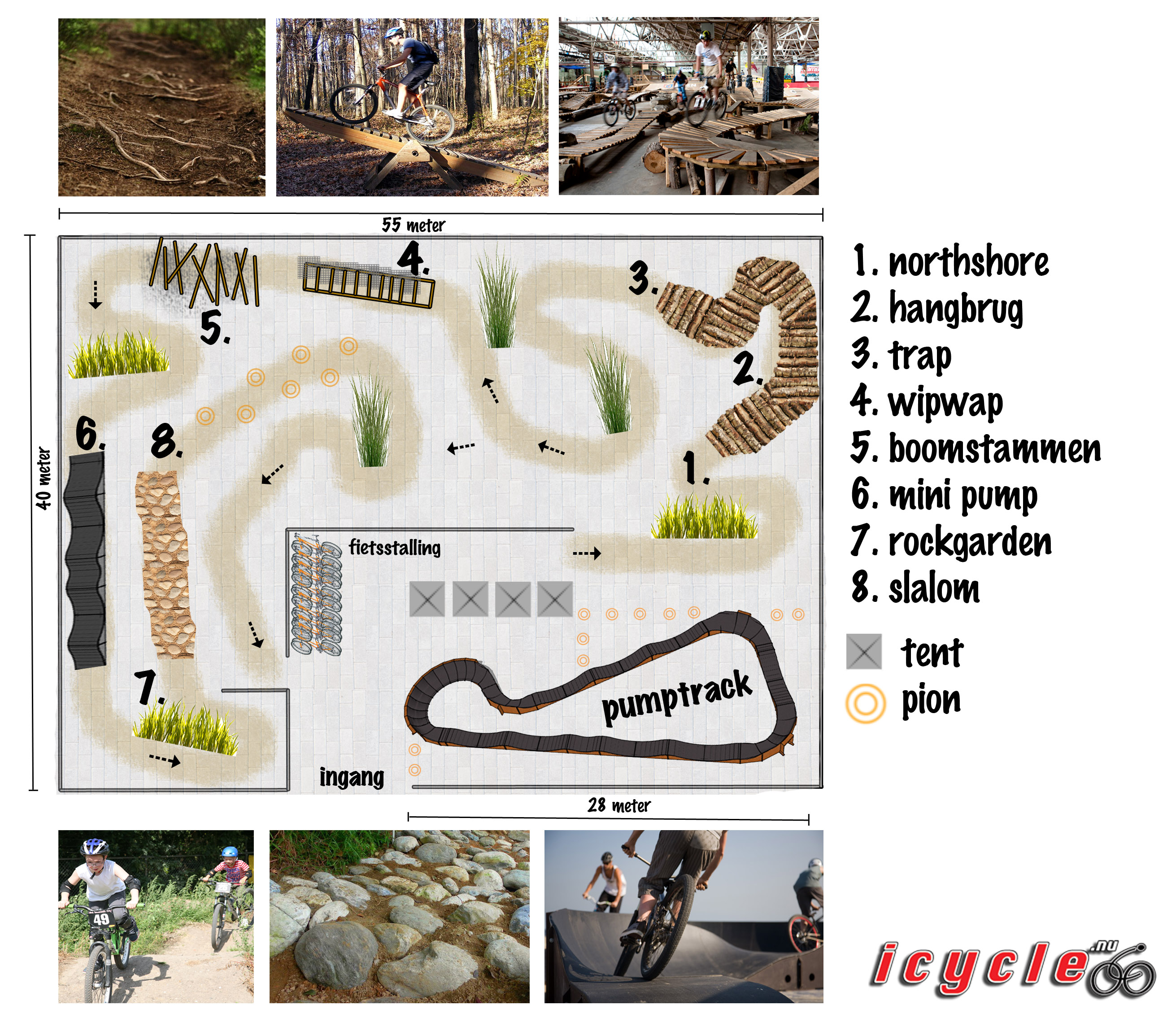 Bikemotion 2013: Pumptrack & MTB testparcours