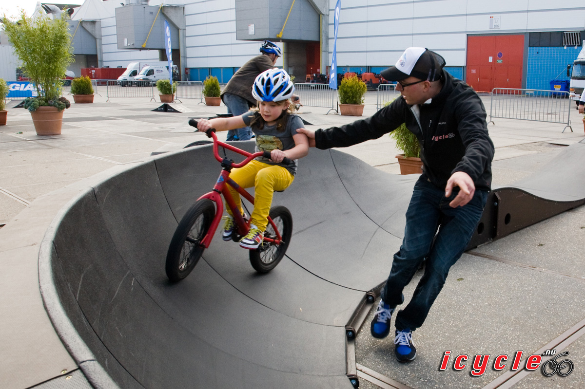 Pumptrack tijdens Tour de France in Utrecht